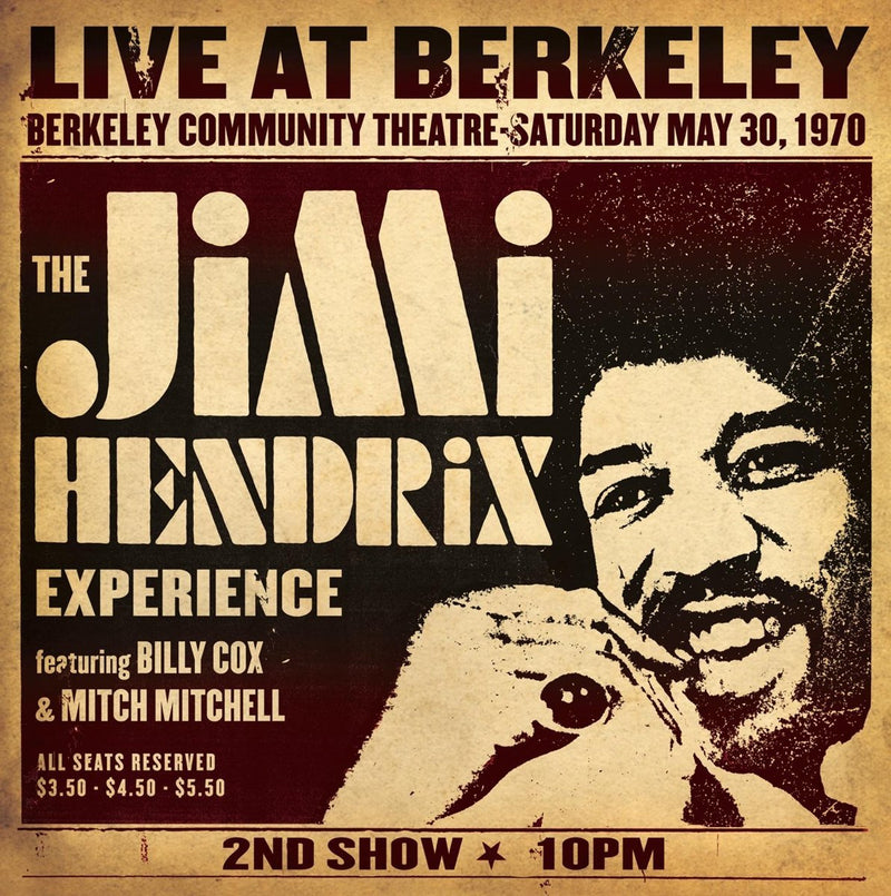 Jimi Hendrix Experience - Jimi Hendrix Experience Live at Berkeley (2 Lp's) - Vinyl