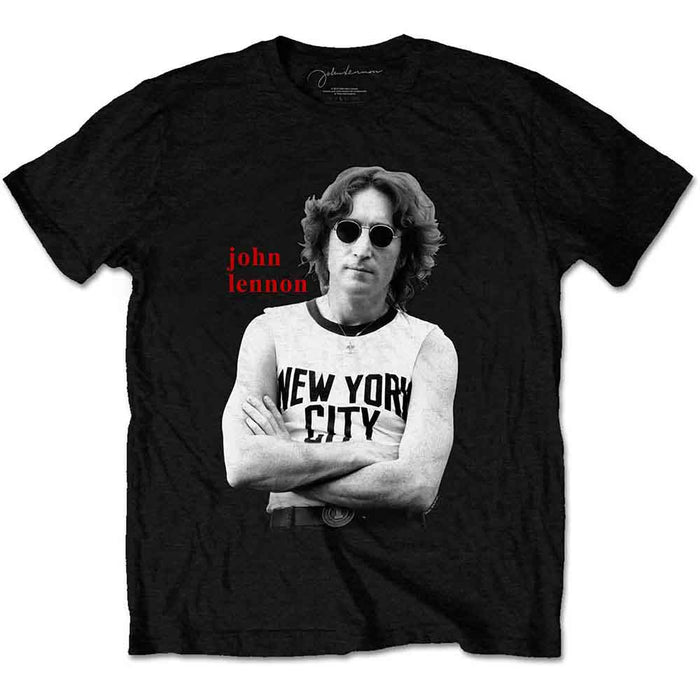 John Lennon - New York City B&W - T-Shirt