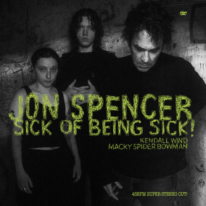 Jon Spencer - Sick of Being Sick! (CLEAR VINYL) - Vinyl