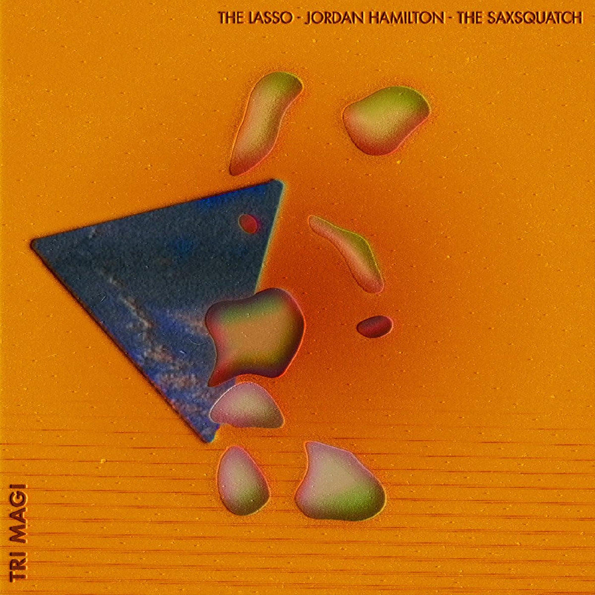 Jordan Hamilton The Lasso - Tri-Magi (WHITE & ORANGE TWISTER VINYL) - Vinyl