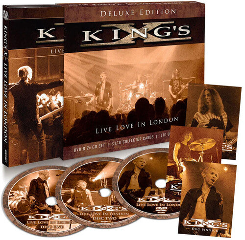 King's X - Live Love in London: Deluxe Edition (Bonus DVD, Deluxe Edition, Collector's Edition) - CD