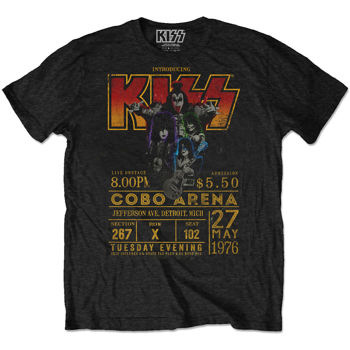 Kiss - Cobo Arena '76 - T-Shirt