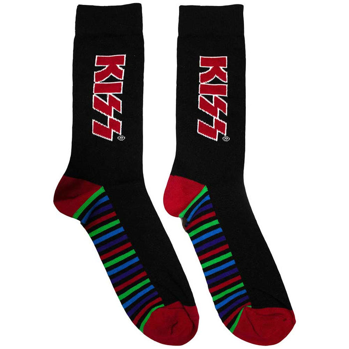 Kiss - Red Logo & Stripes -