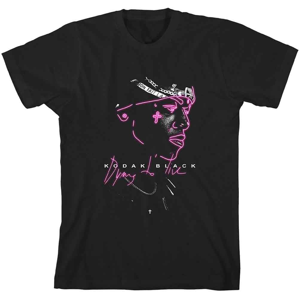 Kodak Black - Neon Outline - T-Shirt