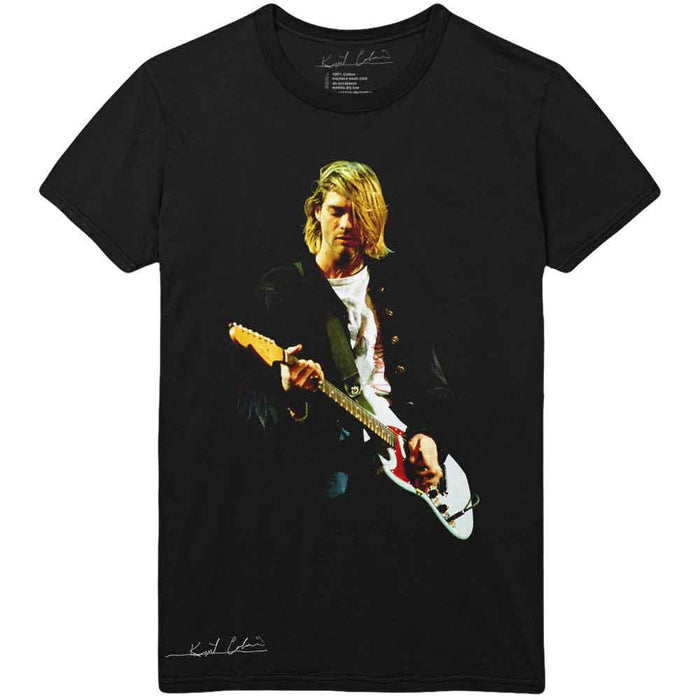 Kurt Cobain - Guitar Photo Colour - T-Shirt