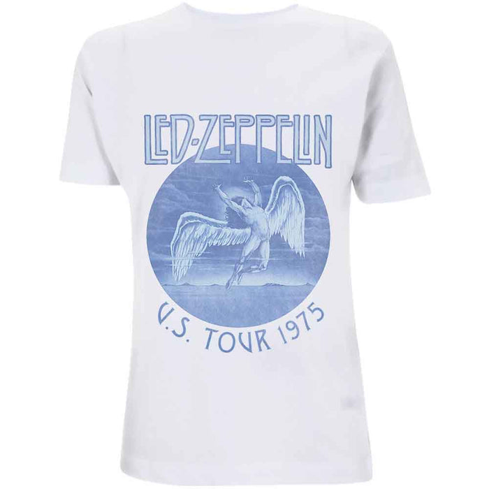 Led Zeppelin - Tour '75 Blue Wash - T-Shirt