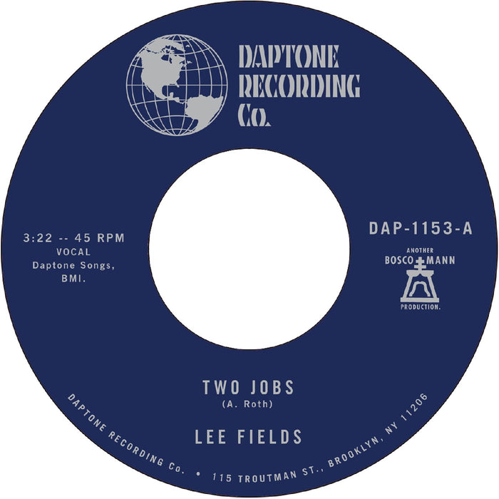 Lee Fields - Two Jobs b/w Save Your Tears for Someone New - Vinyl