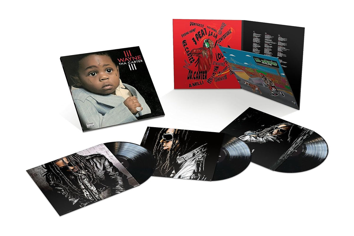 Lil Wayne - Carter III: 15th Anniversary Deluxe Edition [Import] (3 Lp's) - Vinyl