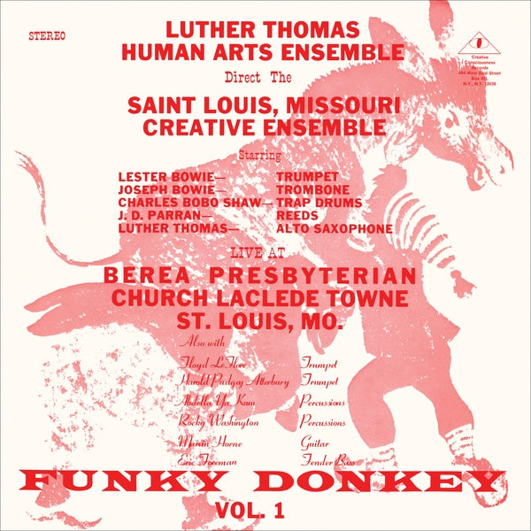 LUTHER THOMAS HUMAN ARTS ENSEMBLE - Funky Donkey Vol. 1 (1973) - Vinyl