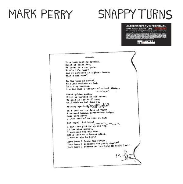 MARK PERRY - Snappy Turns - Vinyl