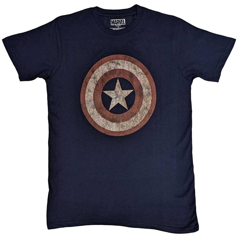 Marvel Comics - Captain America Embroidered Shield - T-Shirt