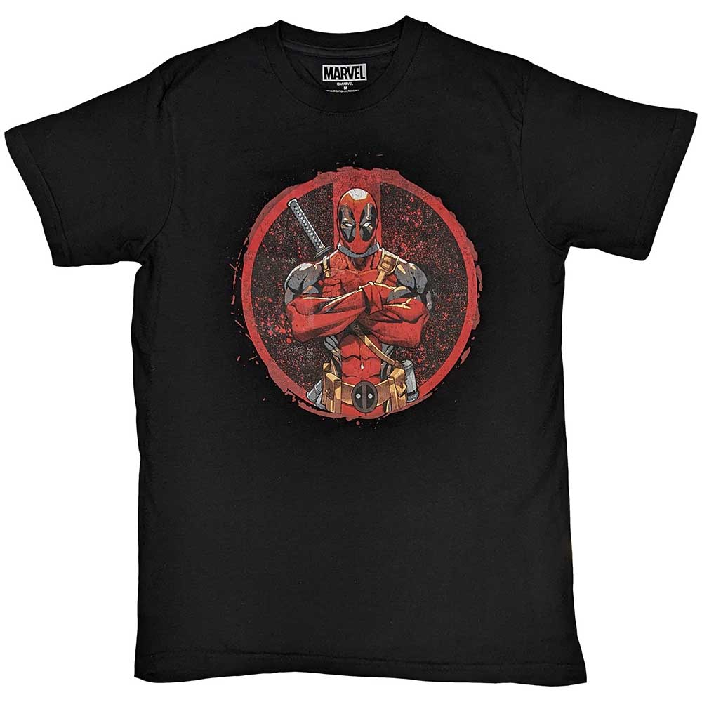 Marvel Comics - Deadpool Arms Crossed - T-Shirt