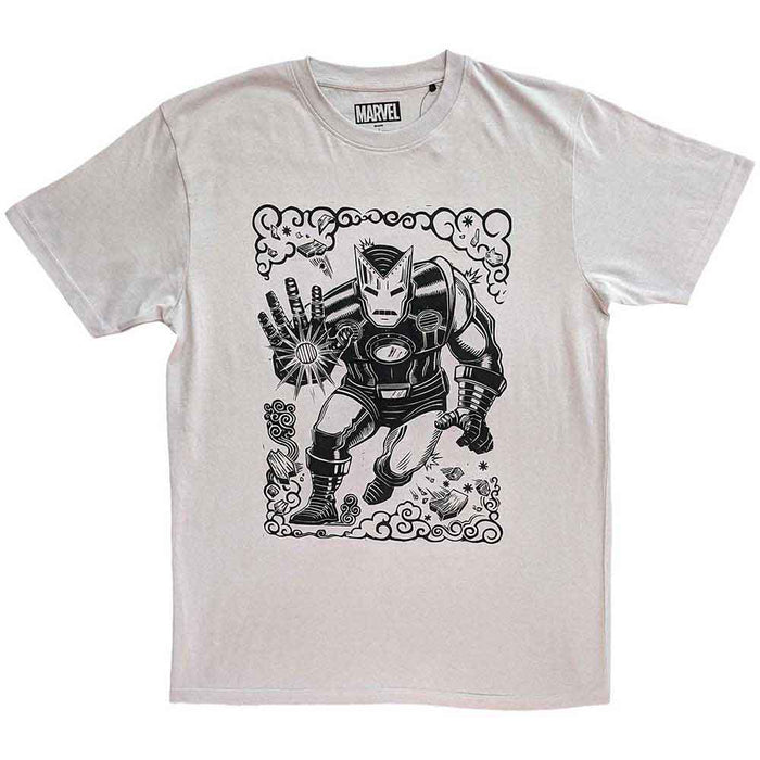 Marvel Comics - Iron Man Sketch - T-Shirt