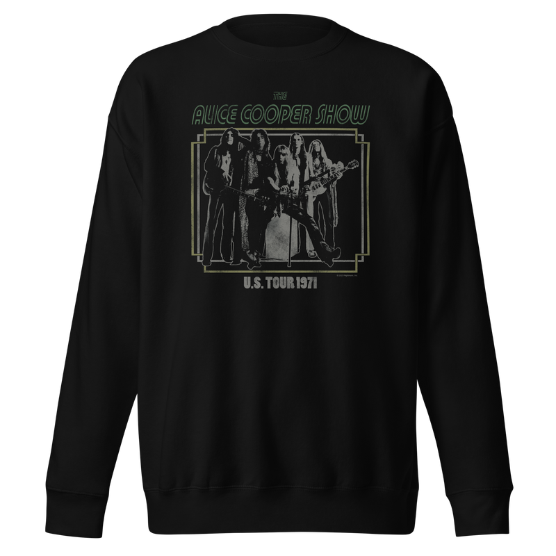 MerchMoment - Alice Cooper - 1971 US Tour Sweatshirt -