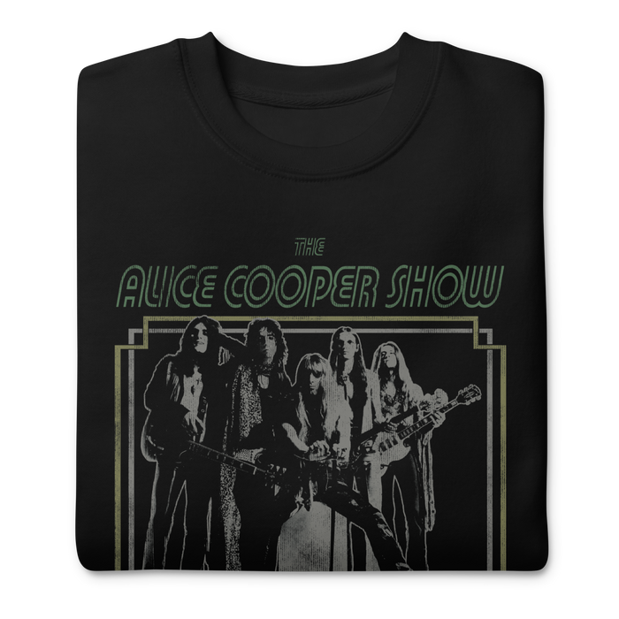 Alice Cooper - 1971 US Tour Sweatshirt - Black