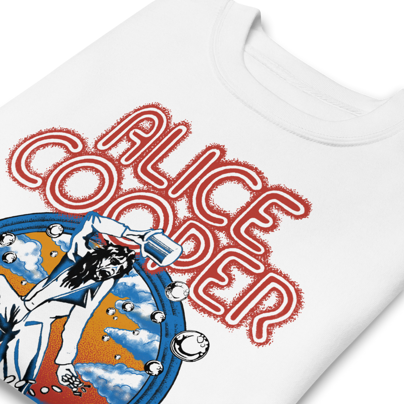 Alice Cooper - 1973 Tour Sweatshirt - White