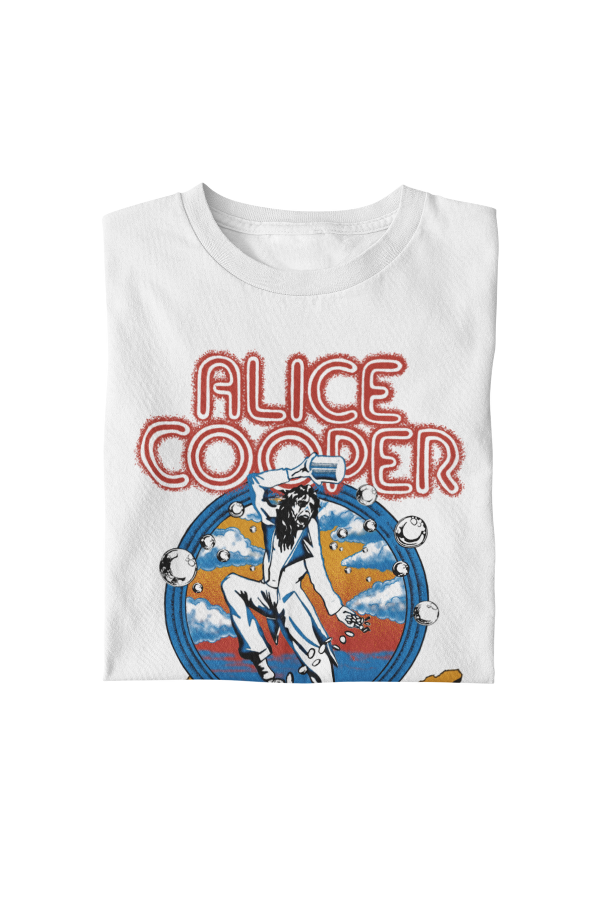 Alice Cooper - 1973 Tour T-Shirt - White