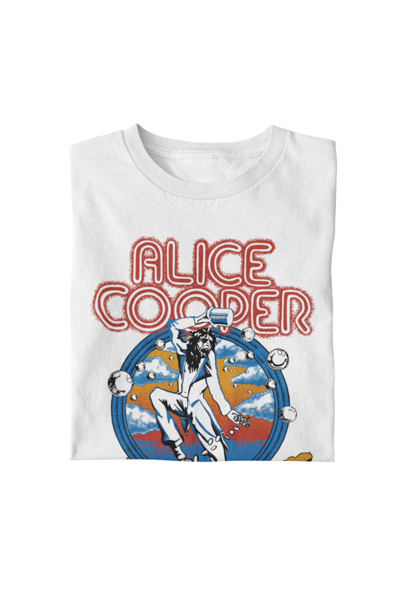 Alice Cooper - 1973 Tour T-Shirt - White