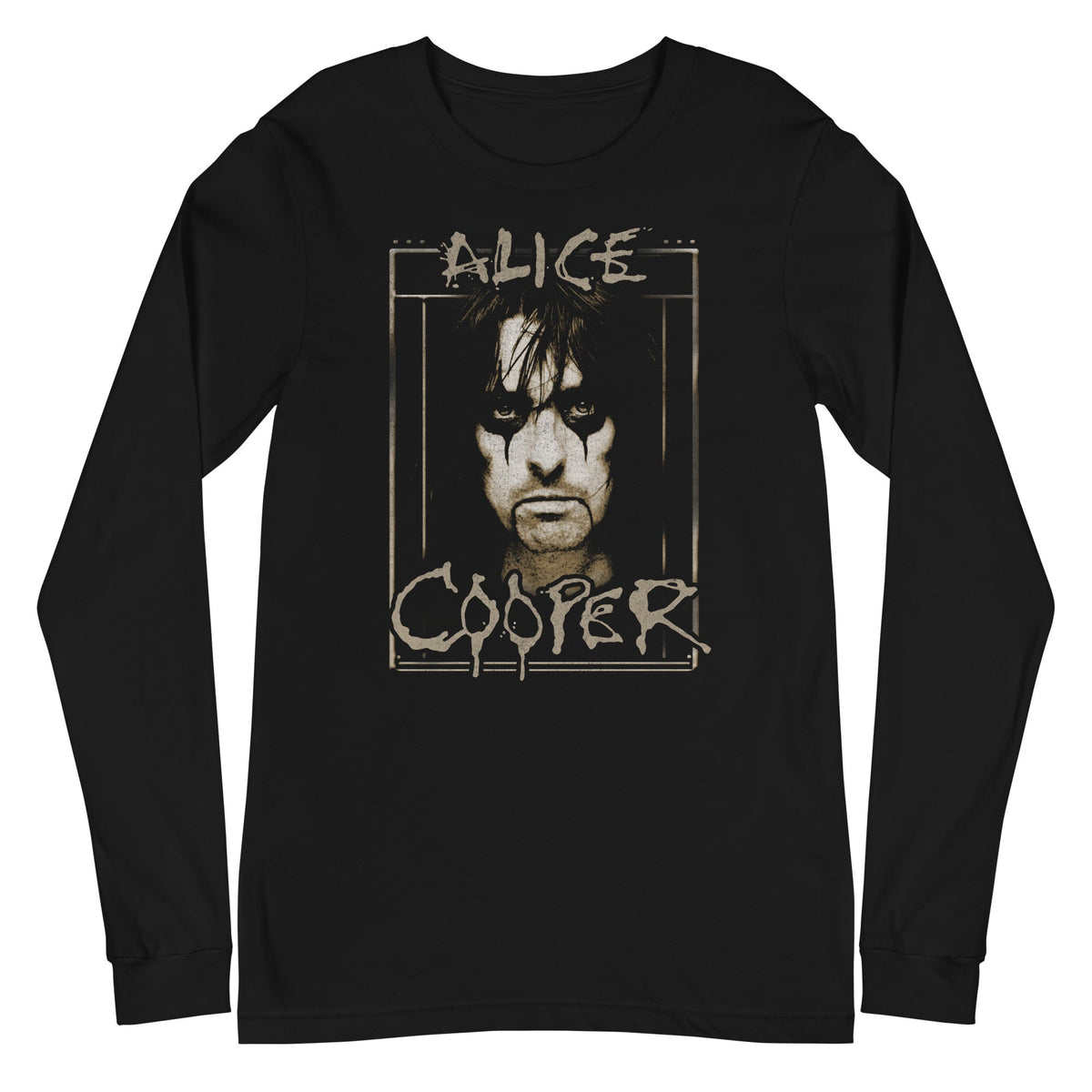 Alice Cooper - Dripping Long Sleeve T-Shirt - Black