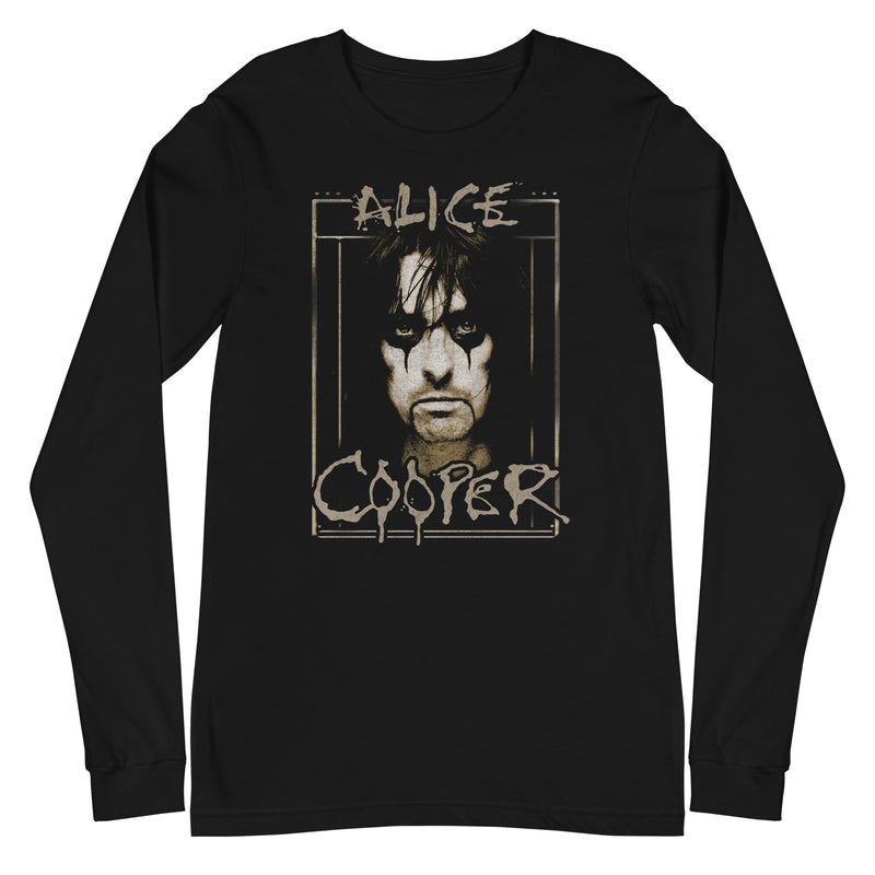 Alice Cooper - Dripping Long Sleeve T-Shirt - Black