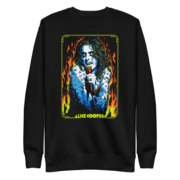 MerchMoment - Alice Cooper - Flames Sweatshirt -