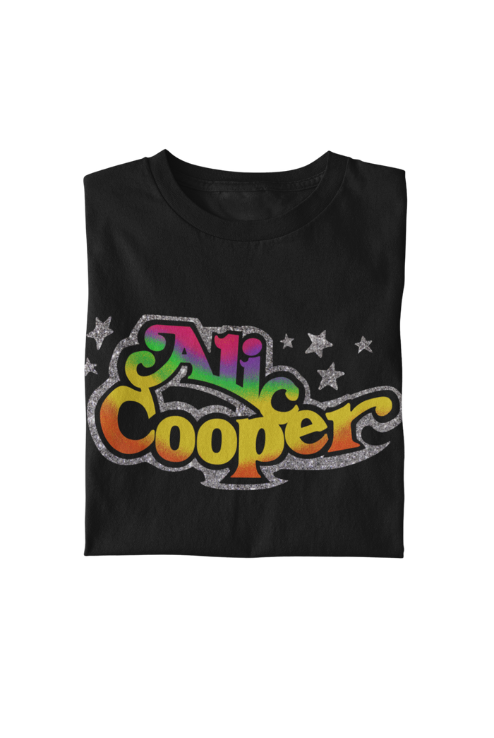 Alice Cooper - Gradient Star T-Shirt - Black