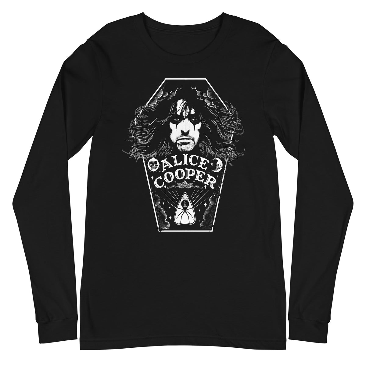 Alice Cooper - Hair Long Sleeve T-Shirt - Black