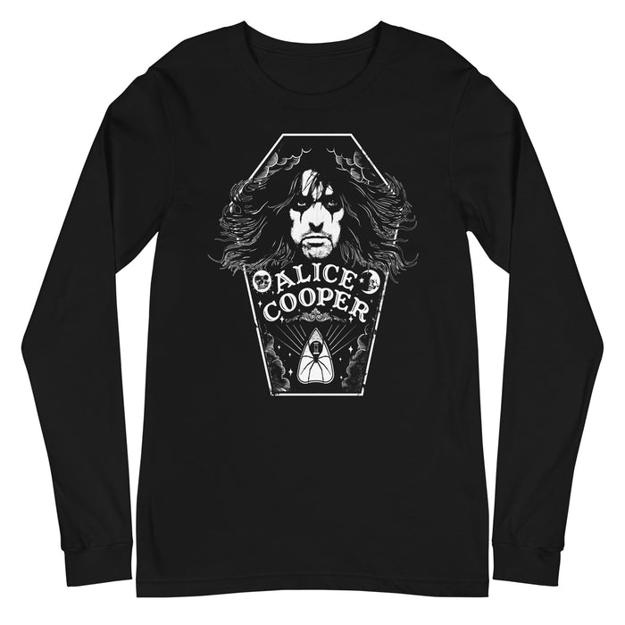 Alice Cooper - Hair Long Sleeve T-Shirt - Black