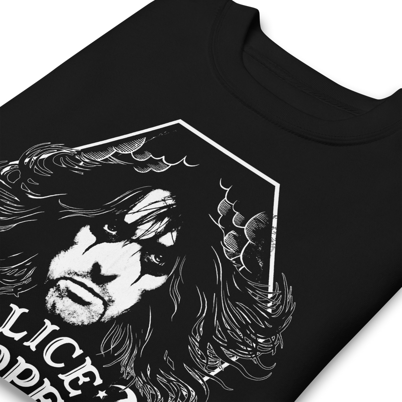 Alice Cooper - Hair Sweatshirt - Black