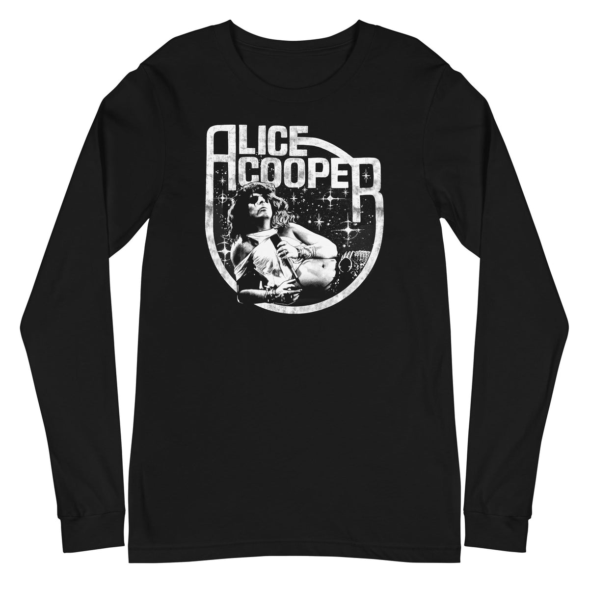 Alice Cooper - Lounging Long Sleeve T-Shirt - Black