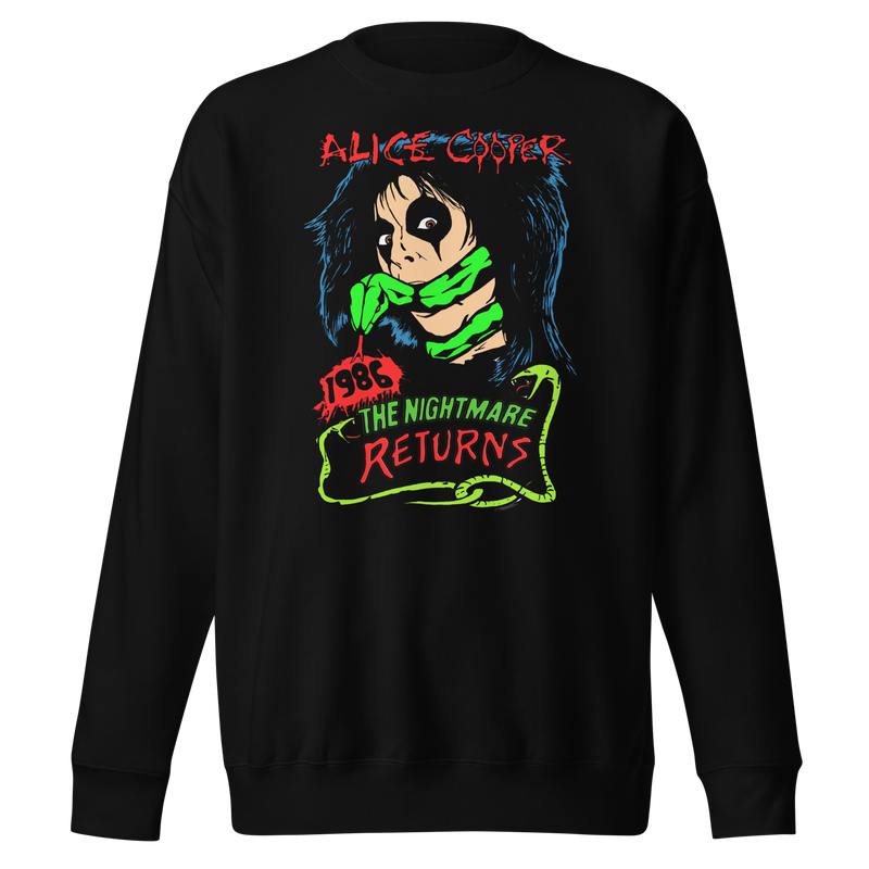 MerchMoment - Alice Cooper - Nightmare Returns Sweatshirt -