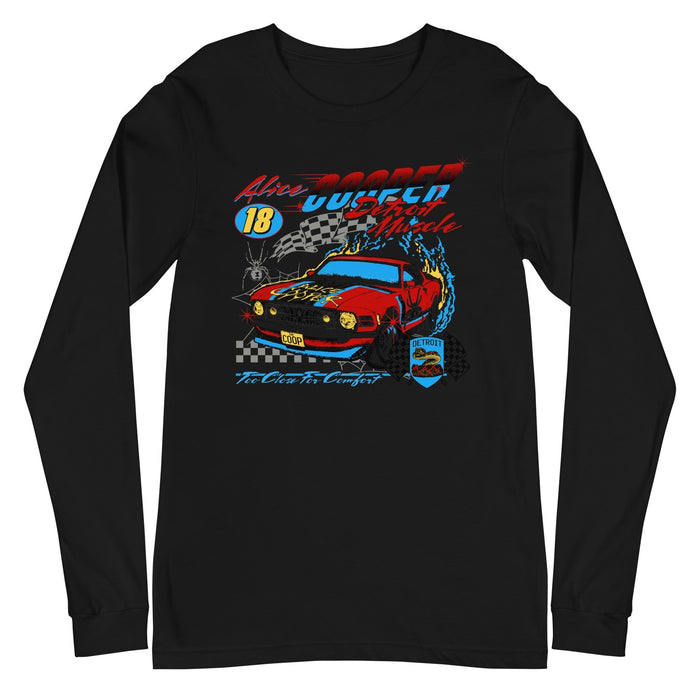 Alice Cooper - Racecar Long Sleeve T-Shirt - Black