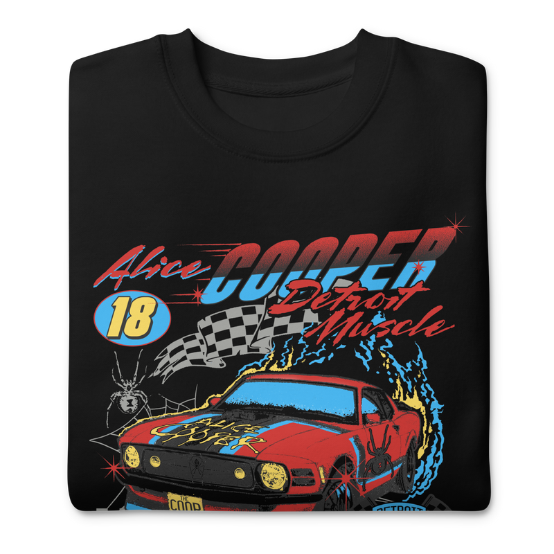 MerchMoment - Alice Cooper - Racecar Sweatshirt -