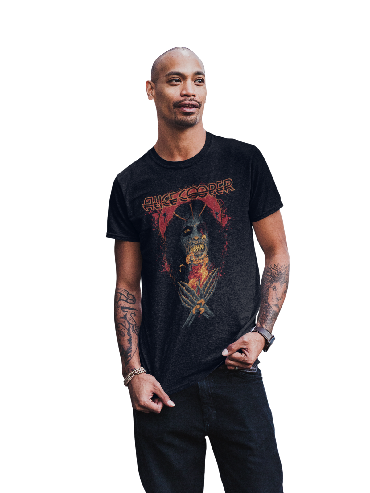 Alice Cooper - Skeleton T-Shirt - Black