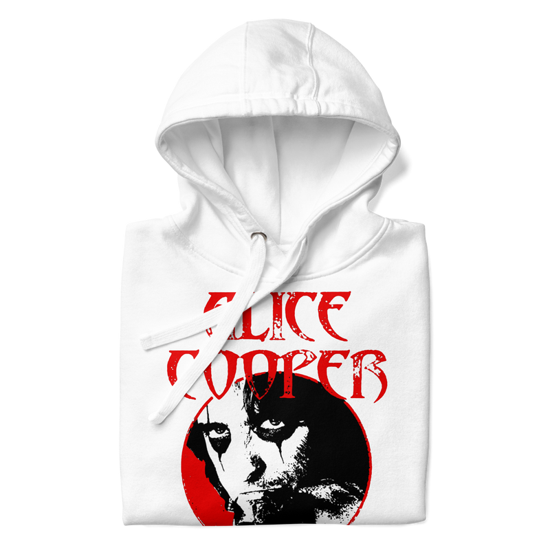 Alice Cooper - Staring Hoodie - White