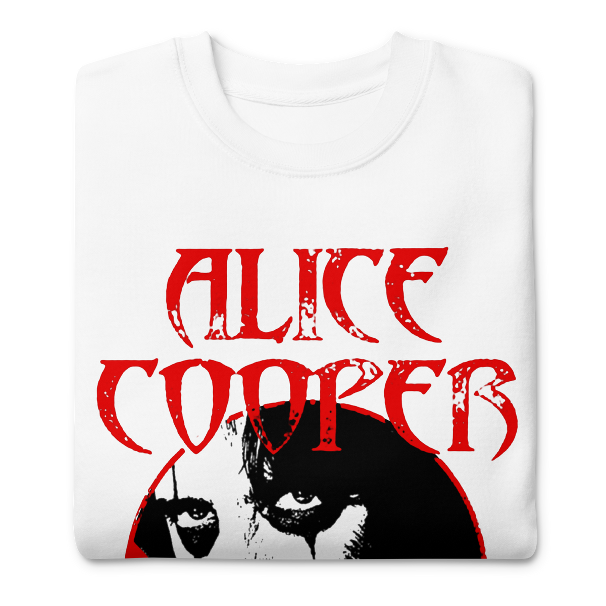 Alice Cooper - Staring Sweatshirt - White