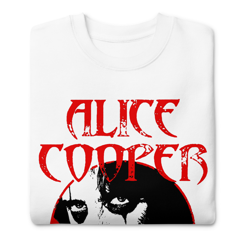 Alice Cooper - Staring Sweatshirt - White