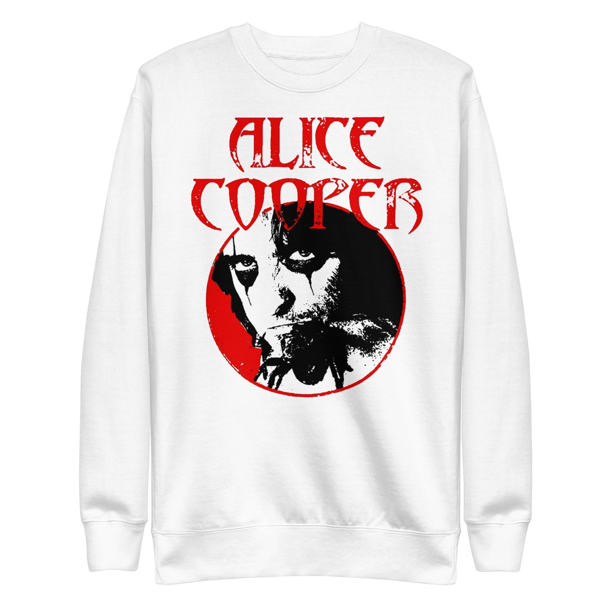 Alice Cooper - Staring Sweatshirt - White