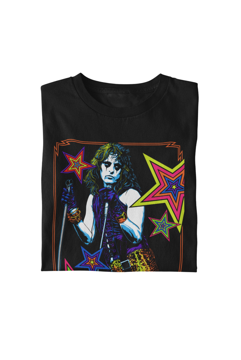 Alice Cooper - Stars T-Shirt - Black