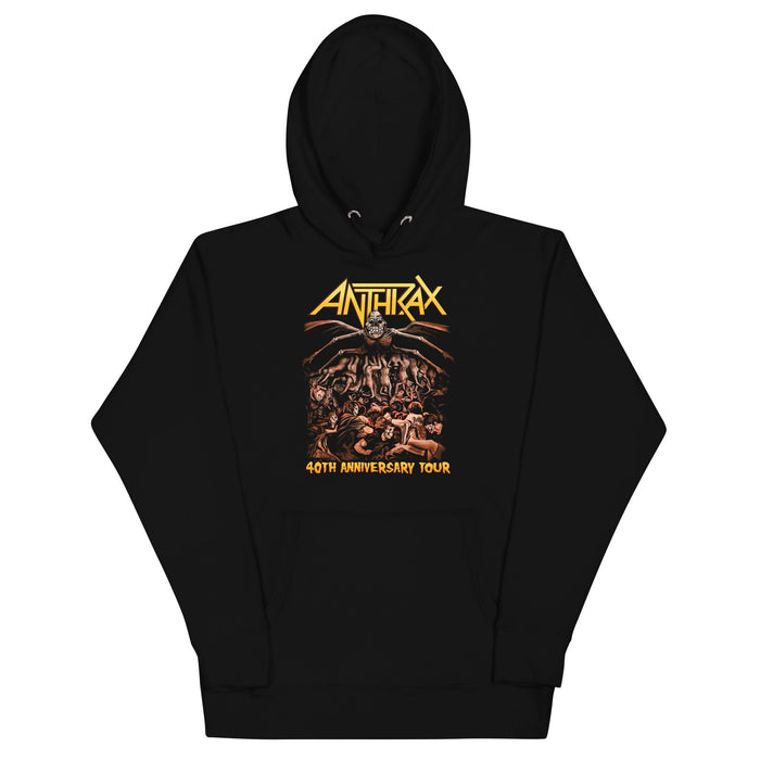 Anthrax - 40th Anniversary Tour Hoodie - Black