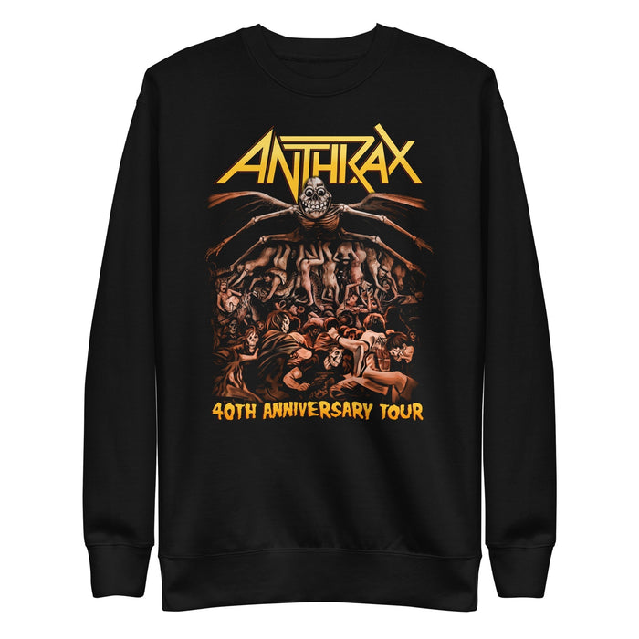 Anthrax - 40th Anniversary Tour Sweatshirt - Black