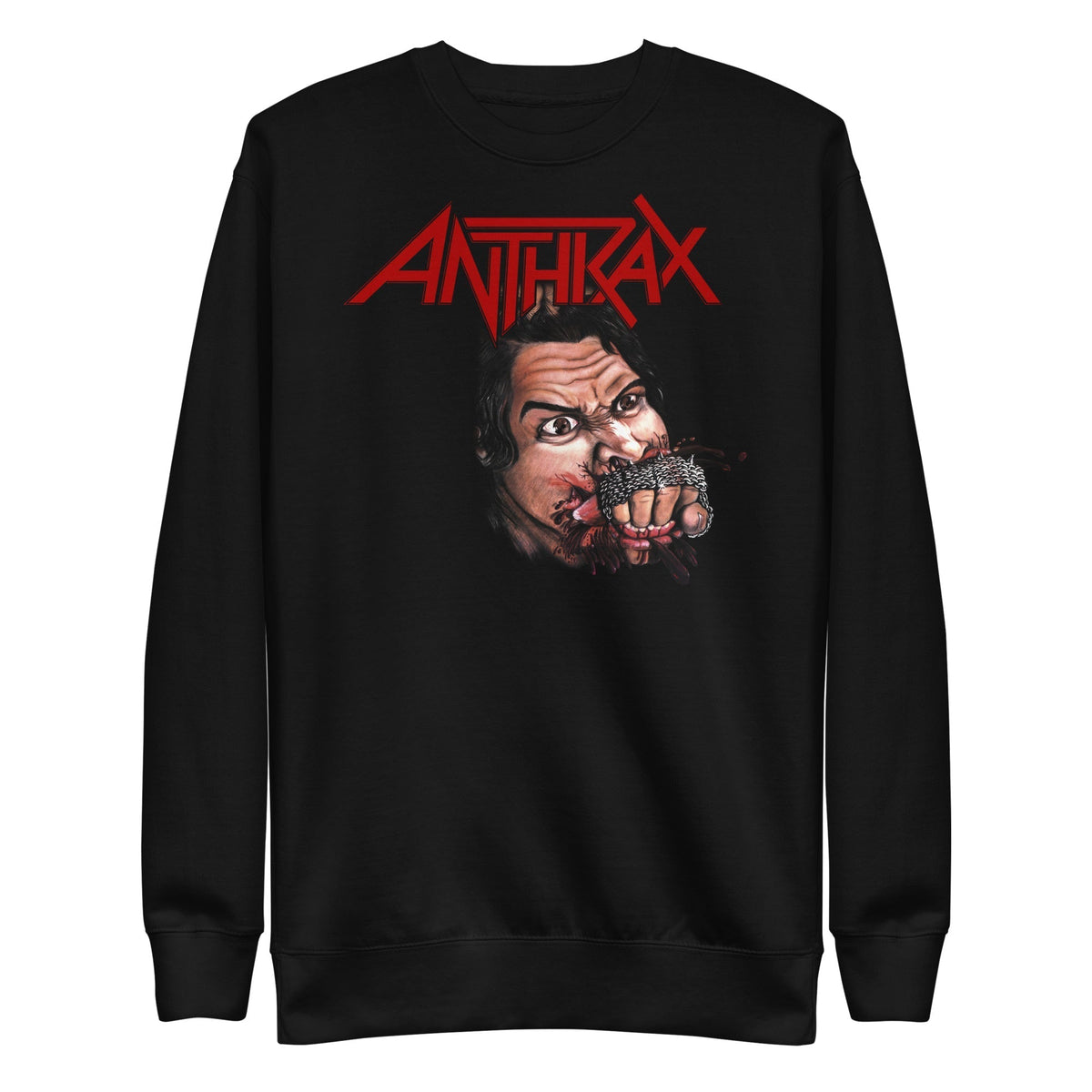 Anthrax - Bite Your Hand Sweatshirt - Black