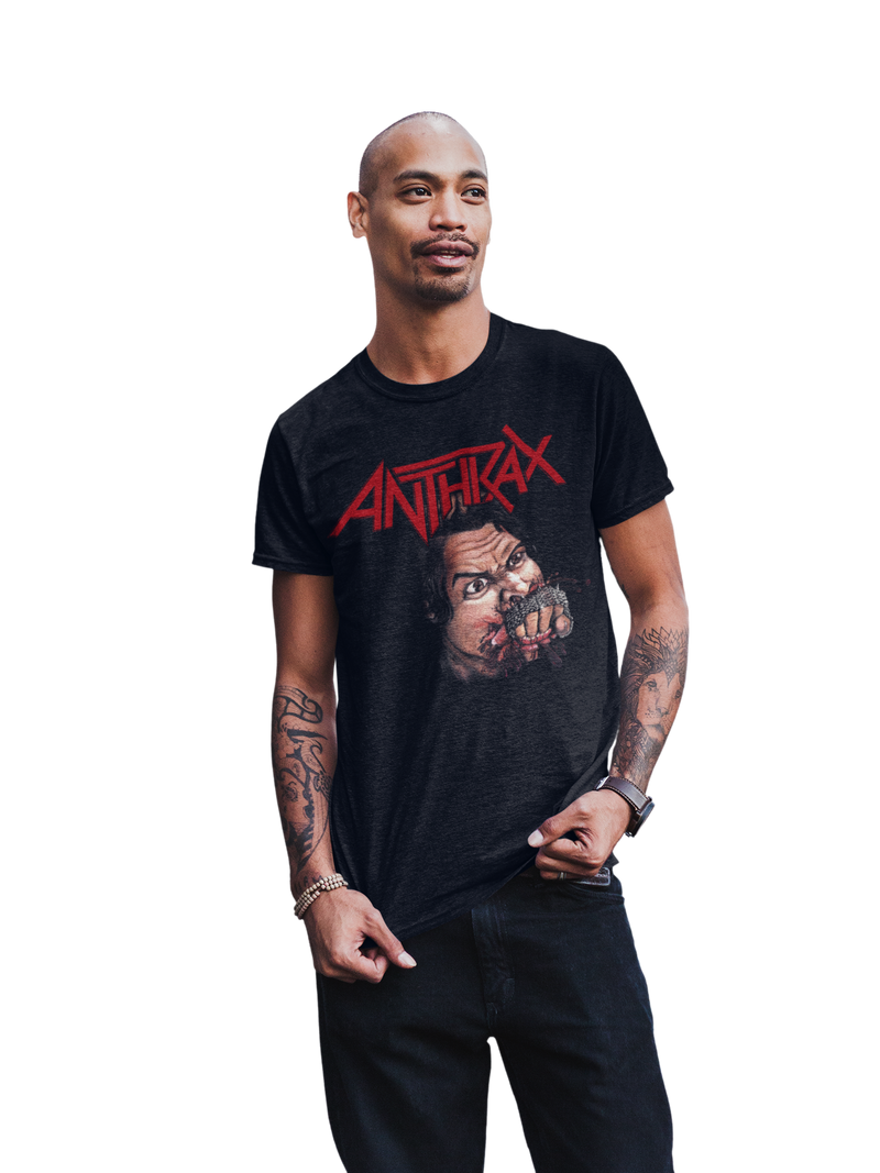 Anthrax - Bite Your Hand T-Shirt - Black