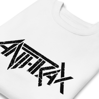 Anthrax - Classic Logo Sweatshirt - White