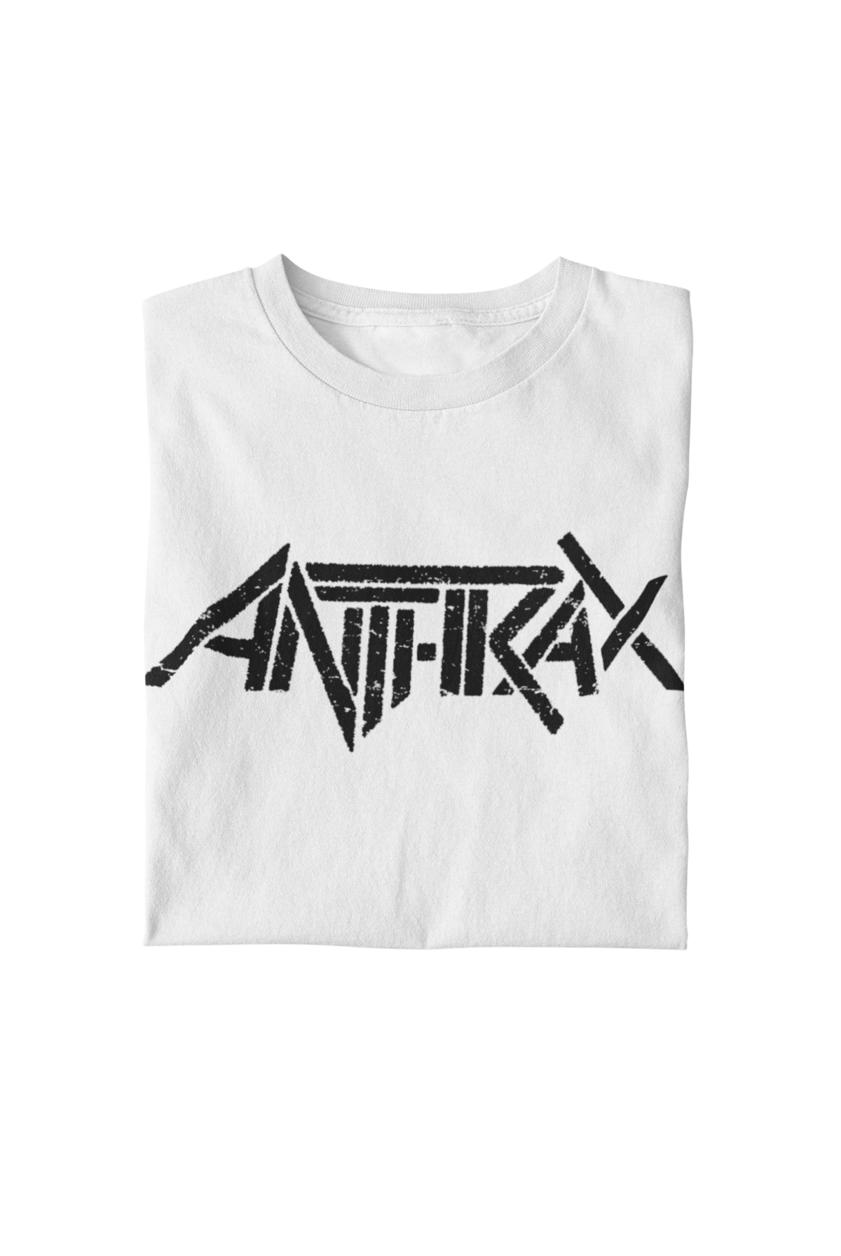 Anthrax - Classic Logo T-Shirt - White