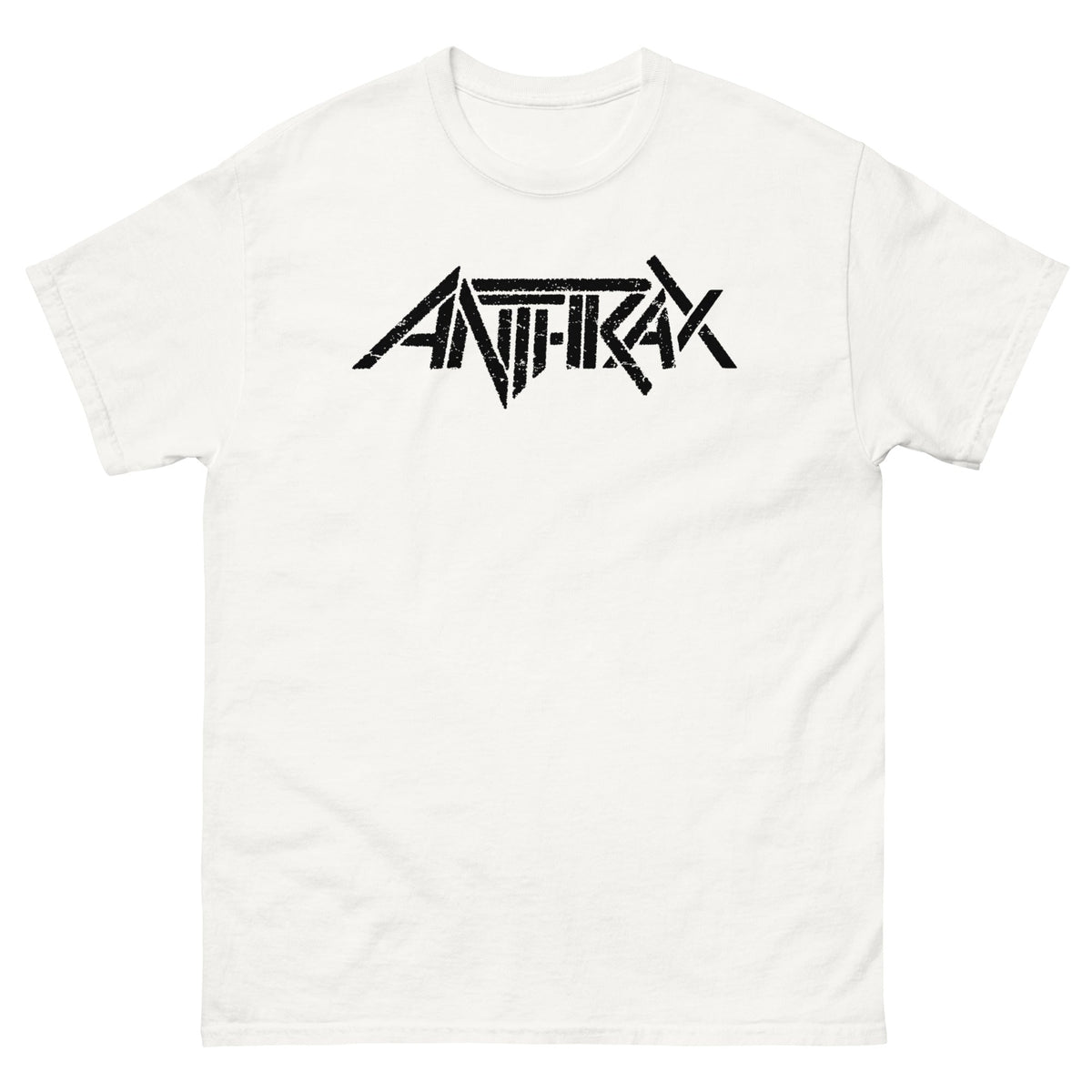 Anthrax - Classic Logo T-Shirt - White