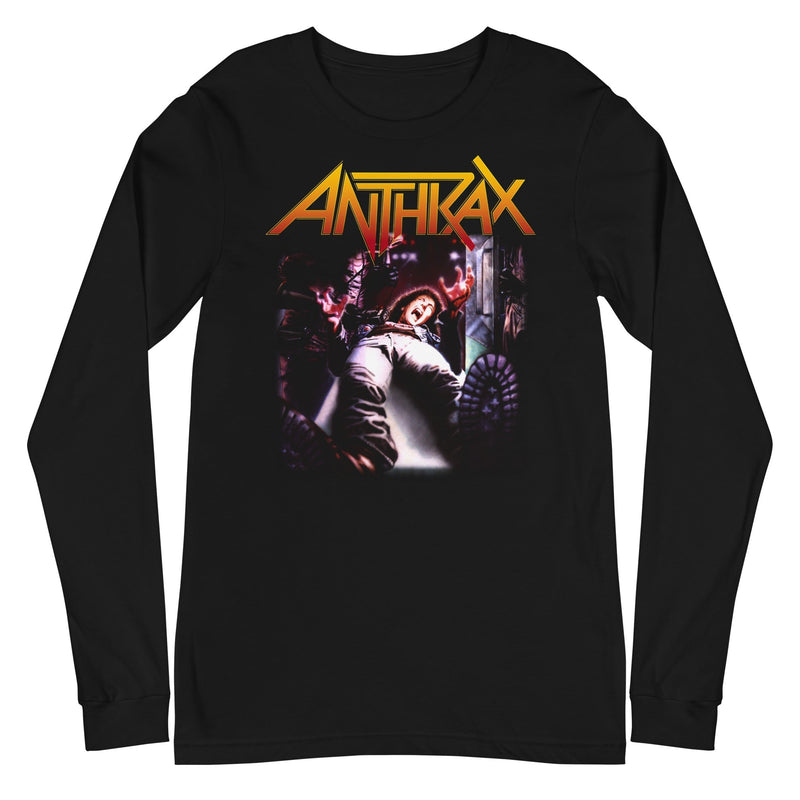 Anthrax - Die on Your Feet Long Sleeve T-Shirt - Black