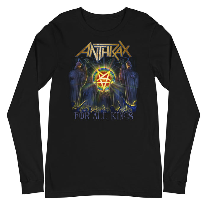 Anthrax - For All Kings Long Sleeve T-Shirt - Black