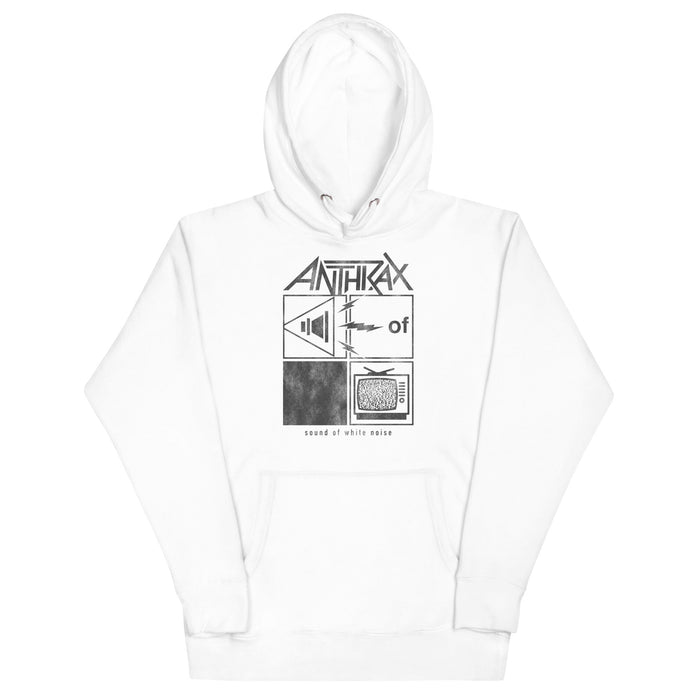 Anthrax - Frequency Hoodie - White