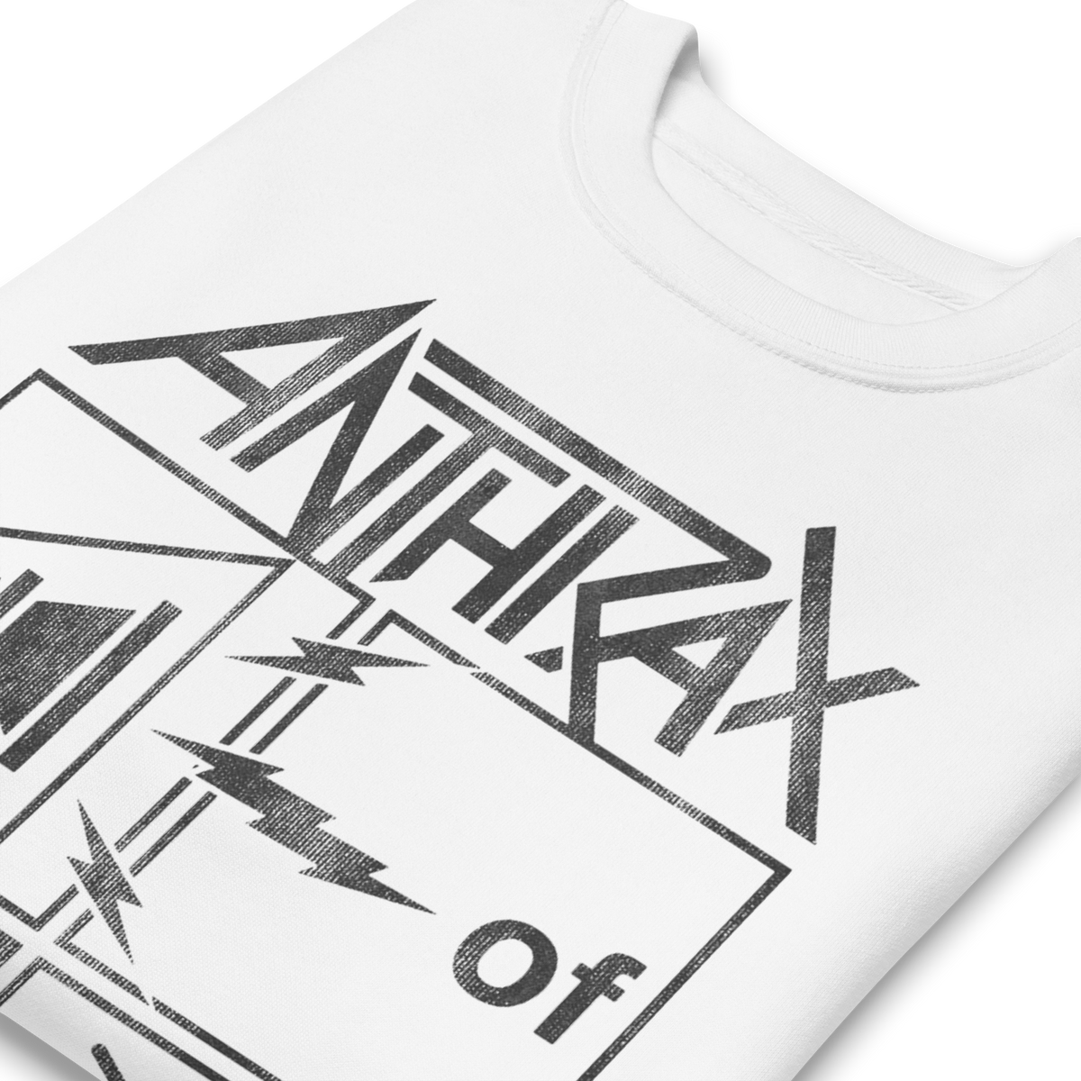 Anthrax - Frequency Sweatshirt - White